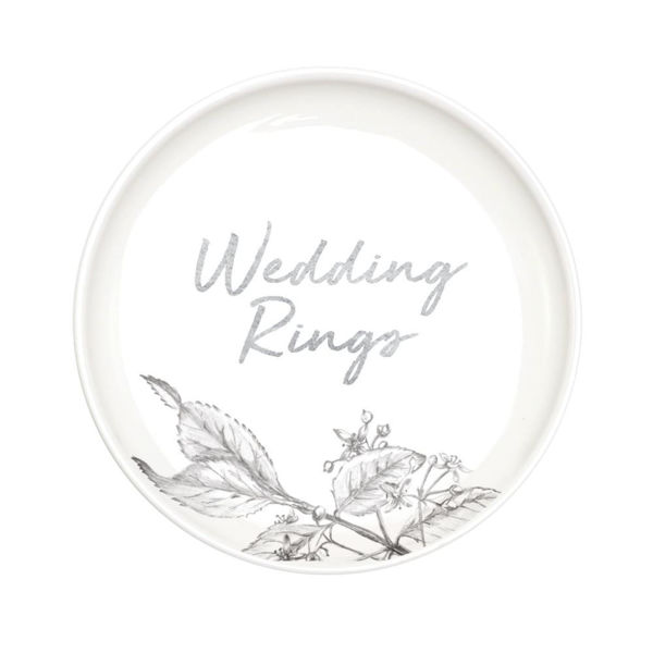 Picture of Wedding Rings Trinket Plate
