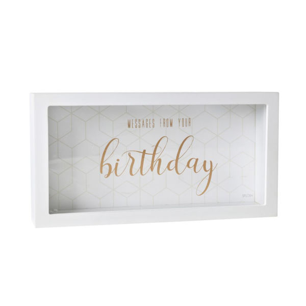 Picture of Birthday Message Box