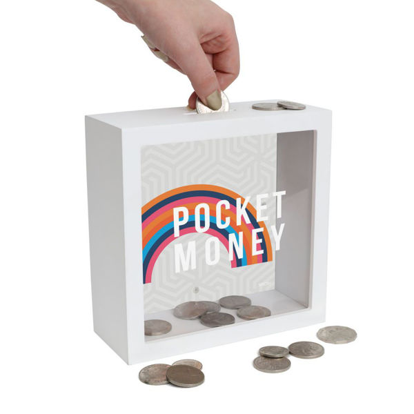 Picture of Bright & Bold Pocket Money Change Box