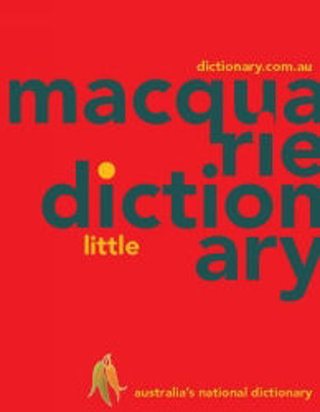 Picture of DICTIONARY MACQUARIE LITTLE S/C