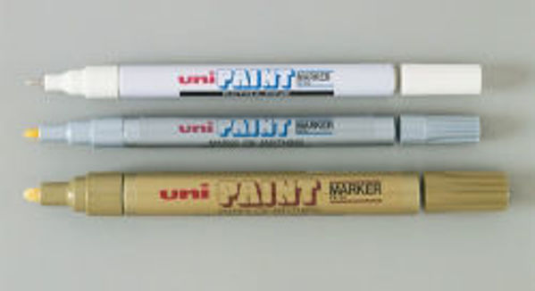 Picture of FINE SILVER MARKER PAINT UNIBALL PX21