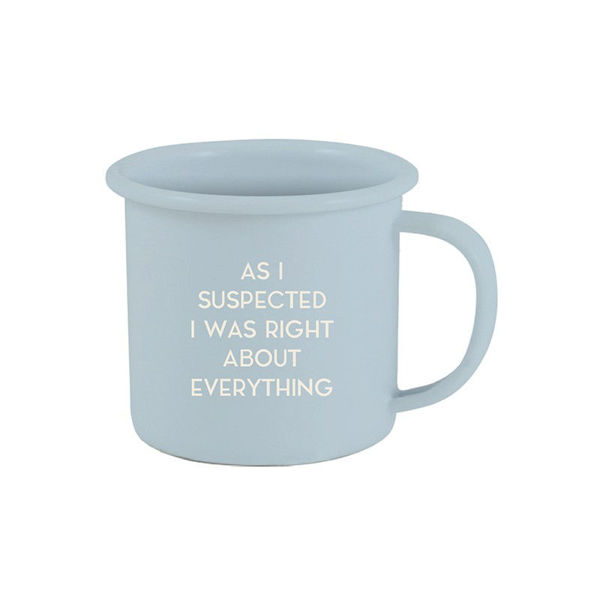 Picture of Enamel Mug 425ml - As I Suspected