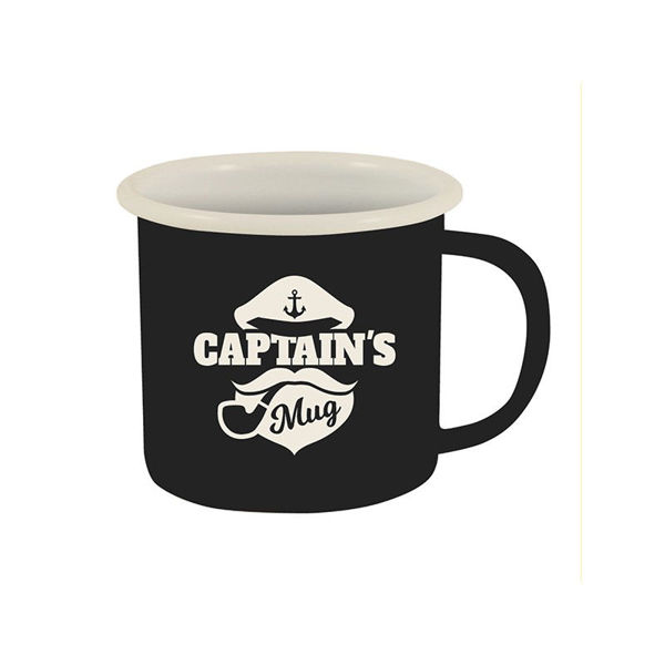 Picture of Enamel Mug 425ml - Captains Mug