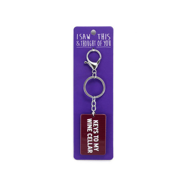 Picture of I Saw This Keyring - Wine Cellar