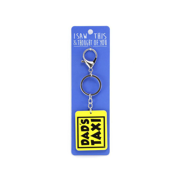 Picture of I Saw This Keyring - Dads Taxi