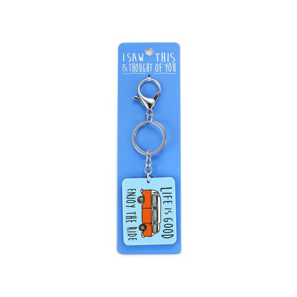 Picture of I Saw This Keyring - Enjoy The Ride