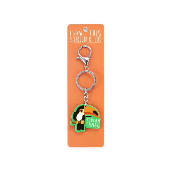 Picture of I Saw This Keyring - Toucan Tango