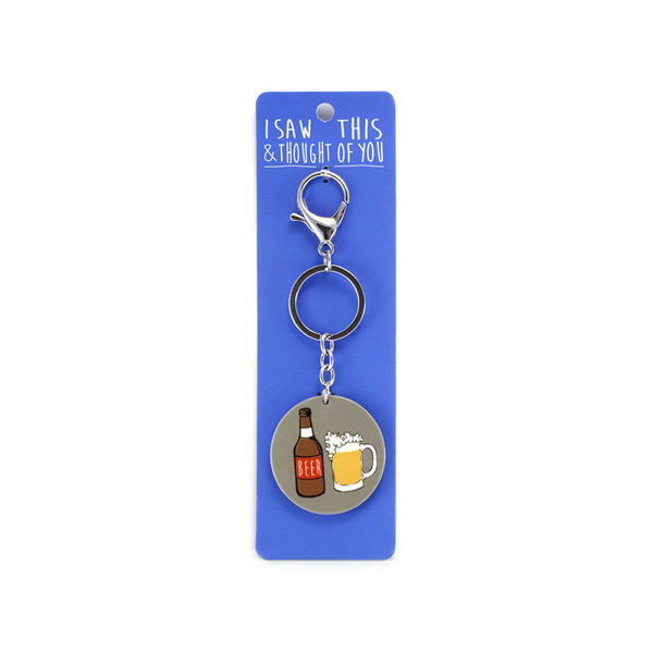 Picture of I Saw This Keyring - Beer