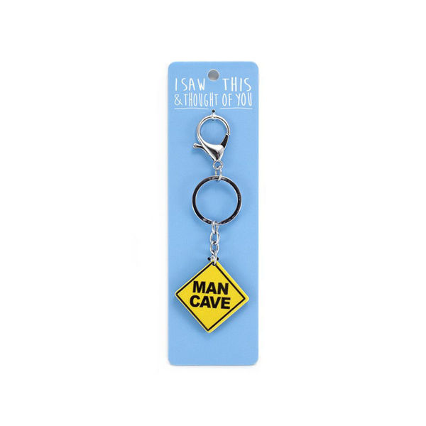Picture of I Saw This Keyring - Man Cave