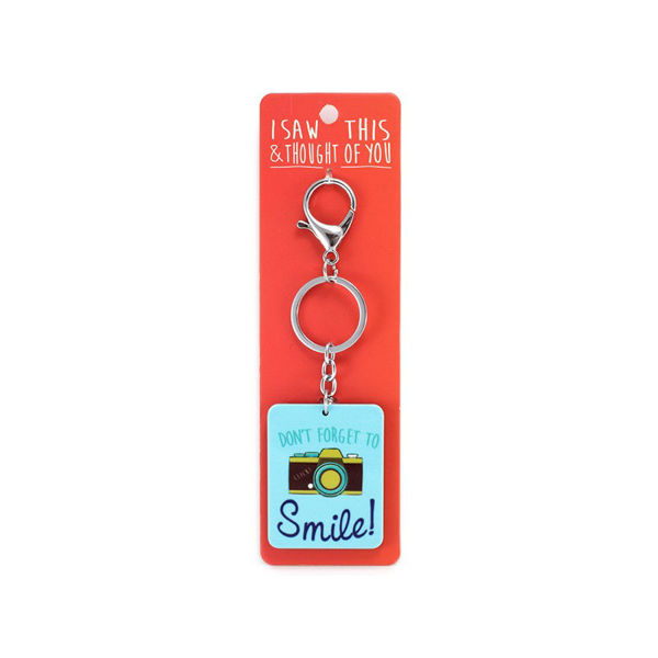 Picture of I Saw This Keyring - Dont Forget to Smil