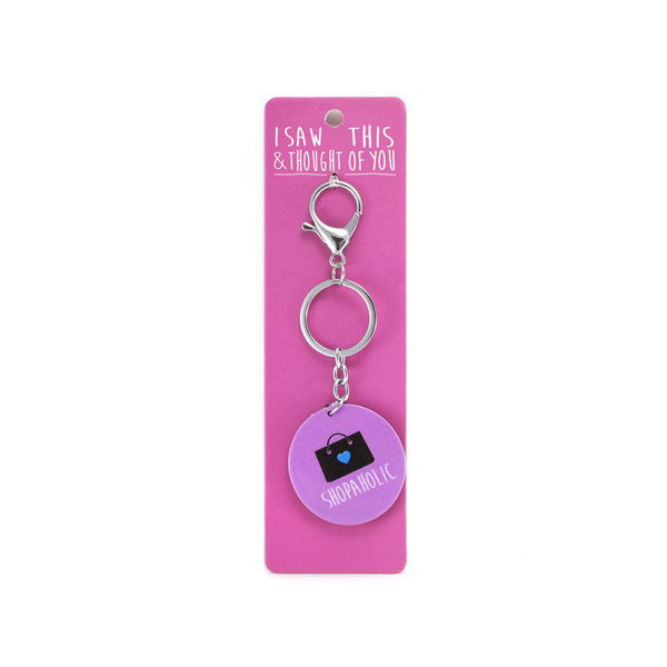 Picture of I Saw This Keyring - Shopaholic