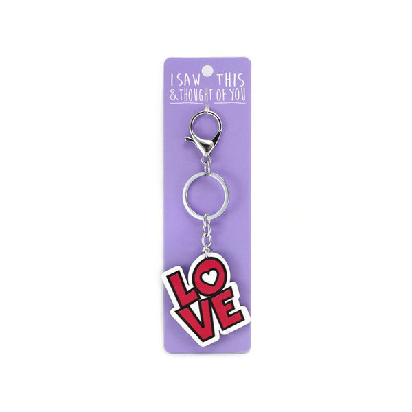 Picture of I Saw This Keyring - LOVE