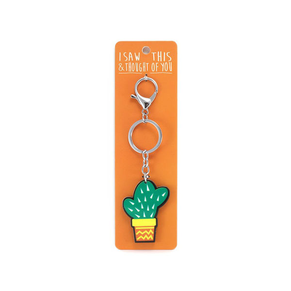 Picture of I Saw This Keyring - Cactus