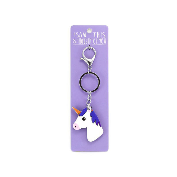 Picture of I Saw This Keyring - Unicorn