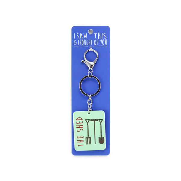 Picture of I Saw This Keyring - The Shed