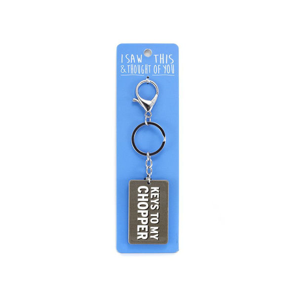 Picture of I Saw This Keyring - My Chopper