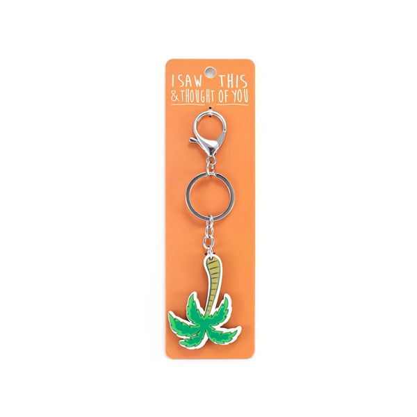 Picture of I Saw This Keyring - Palm Tree