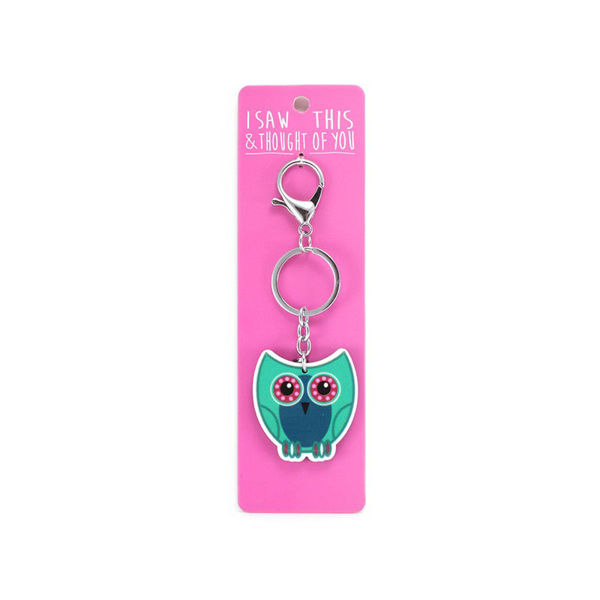 Picture of I Saw This Keyring - Owl