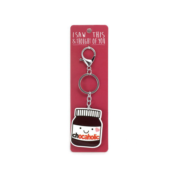 Picture of I Saw This Keyring - Chocaholic