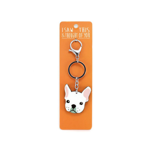Picture of I Saw This Keyring - French Bulldog
