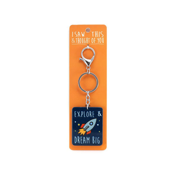 Picture of I Saw This Keyring - Explore & Dream Big