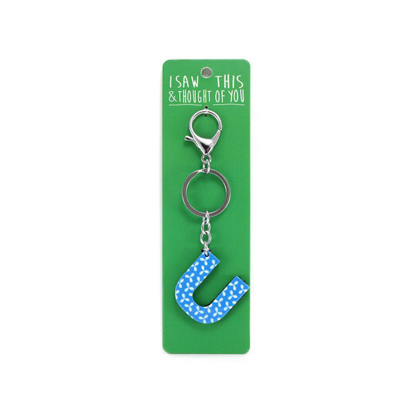 Picture of I Saw This Keyring - U