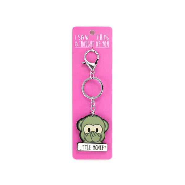 Picture of I Saw This Keyring - Little Monkey