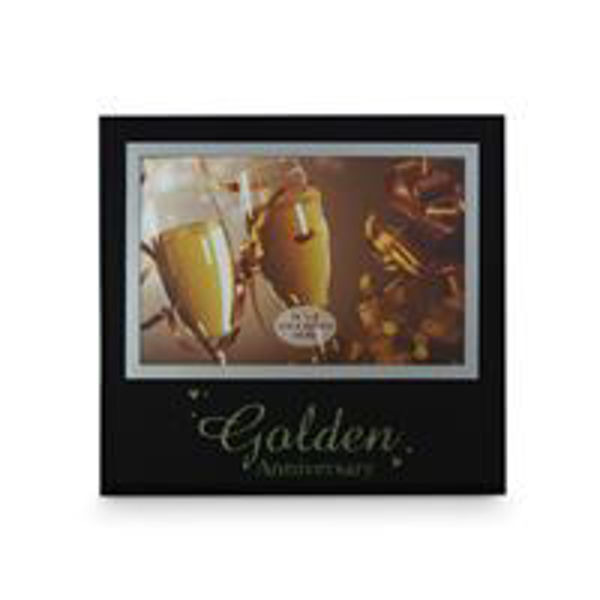 Picture of 50TH GOLDEN ANIVERSARY FRAME 6X4