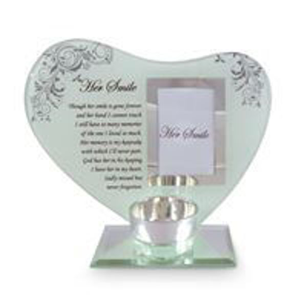 Picture of HER SMILE HEART CANDLE HOLDER