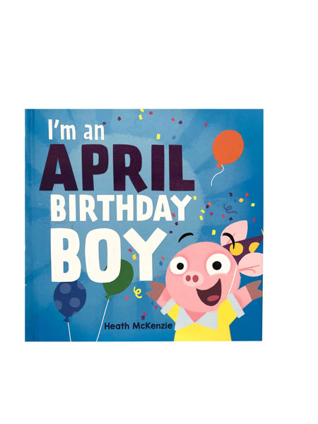 Picture of ITS MY BIRTHDAY BOOK BLUE - APRIL