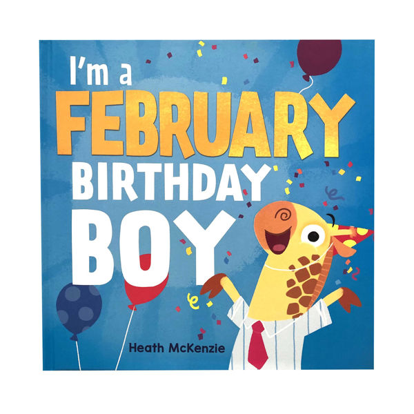 Picture of ITS MY BIRTHDAY BOOK BLUE - FEBRUARY