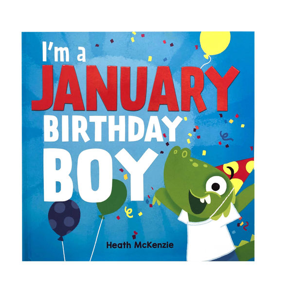 Picture of ITS MY BIRTHDAY BOOK BLUE - JANUARY
