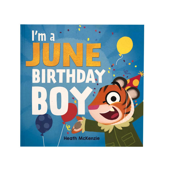 Picture of ITS MY BIRTHDAY BOOK BLUE - JUNE