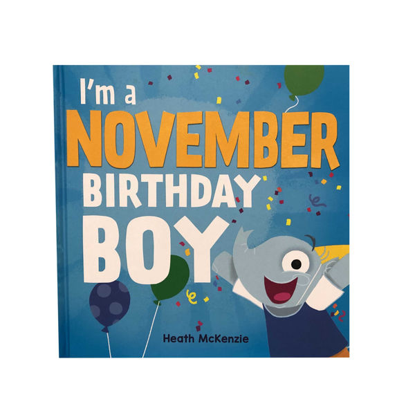 Picture of ITS MY BIRTHDAY BOOK BLUE - NOVEMBER