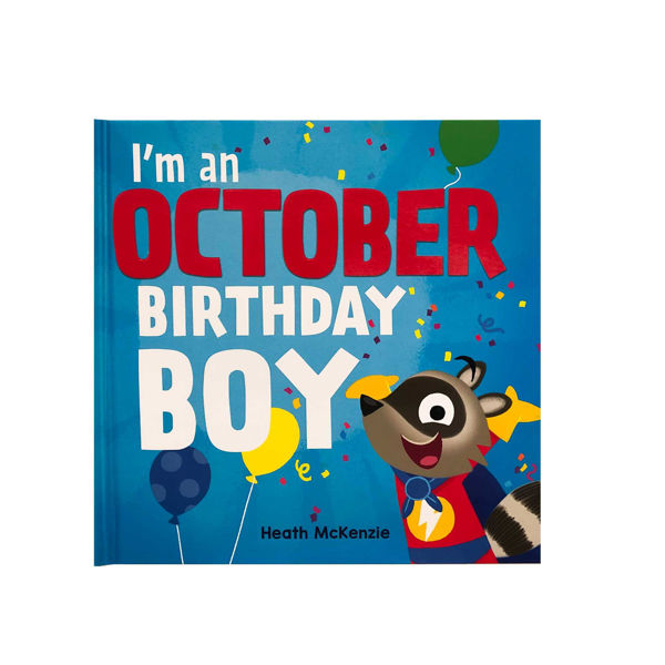 Picture of ITS MY BIRTHDAY BOOK BLUE - OCTOBER
