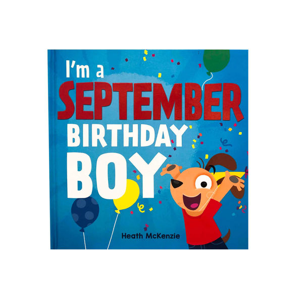 Picture of ITS MY BIRTHDAY BOOK BLUE - SEPTEMBER