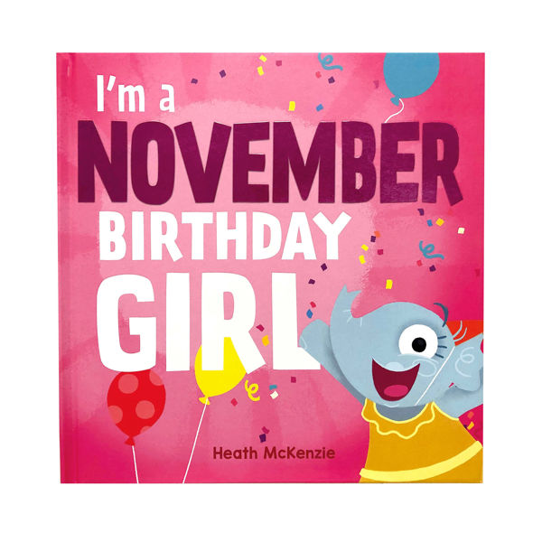 Picture of ITS MY BIRTHDAY BOOK PINK - NOVEMBER