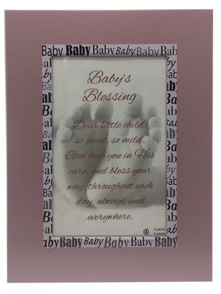 Picture of BABY GIRL 6 X 4 PHOTO FRAME
