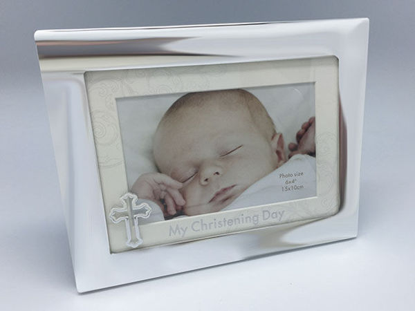 Picture of CHRISTENING FRAME SILVER PLATED