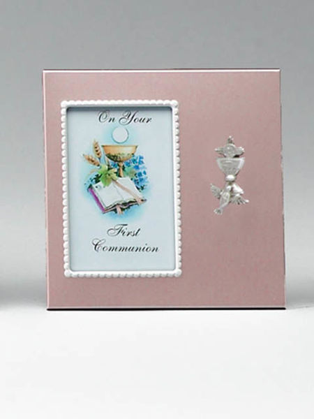 Picture of COMMUNION GIRL FRAME WITH MOTIF