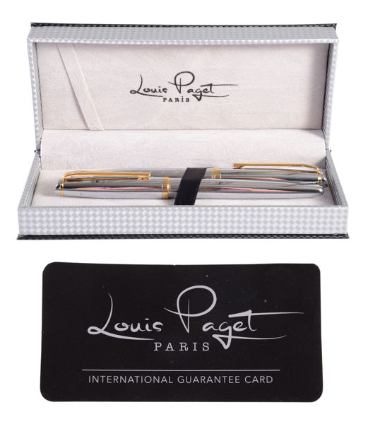 Picture of LOUIS PAGET CLASSIC SILVER 2PCE GIFT ST