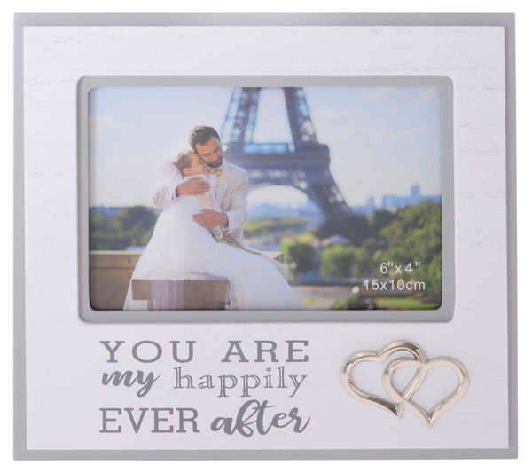 Picture of SILVER ICON FRAME MR & MRS 6X4