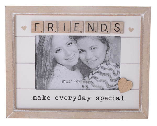 Picture of SCRABBLE HEART FRAME FRIENDS