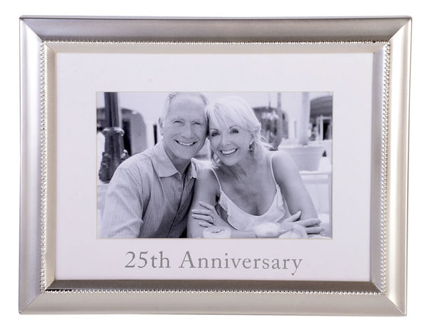 Picture of 25TH ANNIVERSARY FRAME 6X4