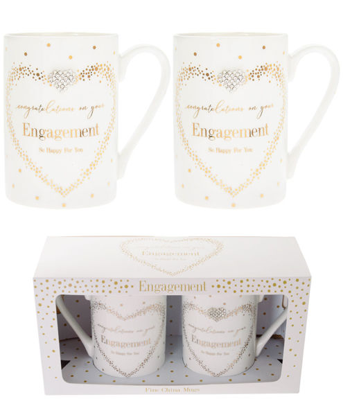 Picture of MAD DOTS ENGAGEMENT MUG SET