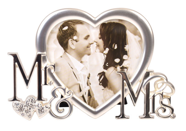 Picture of MR & MRS HEART FRAME