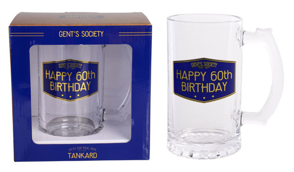 Picture of GENTS SOCIETY 60TH TANKARD
