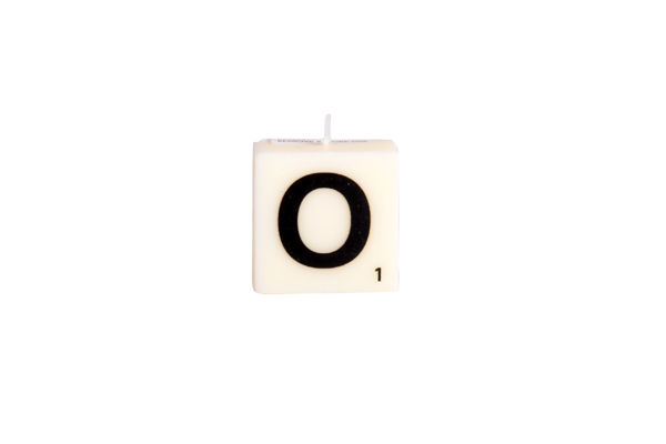 Picture of LETTER CANDLE - O