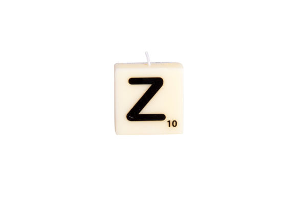 Picture of LETTER CANDLE - Z