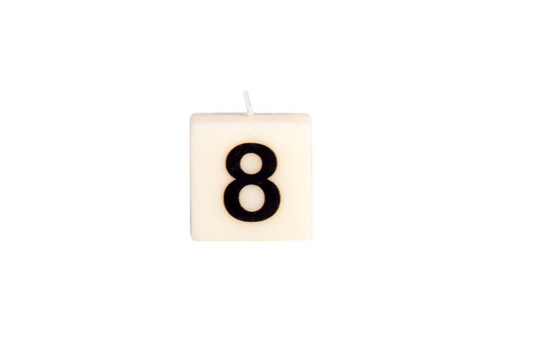 Picture of NUMBER CANDLE - 8